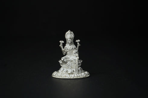 Pure Silver Lakshmi Idol 31.98grams